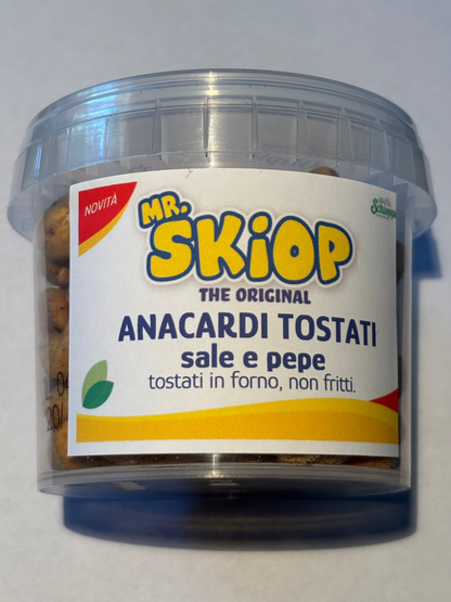 Anacardi tostati sale e pepe