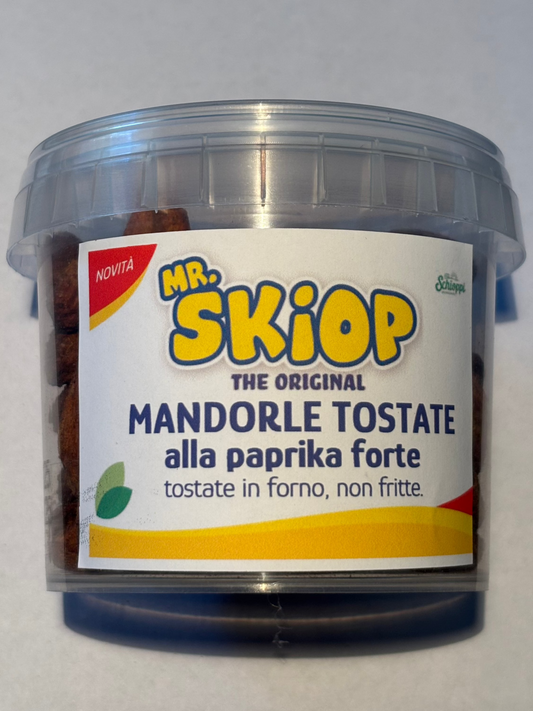 Mandorle tostate alla paprika forte